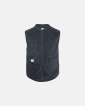 Recycelte Polyester, Fleece Weste, Marine - Resteröds