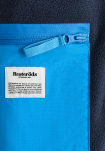 Recyceltes Polyester, Fleece Veste, Blau -Resteröds
