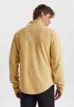 Recyceltes Polyester, Fleece, Beige -Resteröds