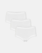 Bambus, Maxi Slip, 3-Pack, Weiß - JBS of Denmark Women