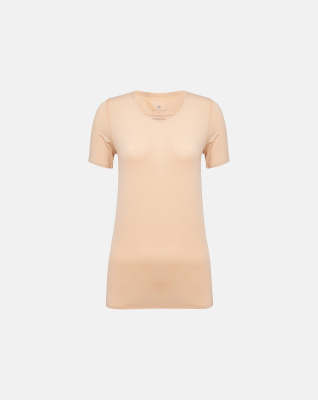 Recycelte Polyester, T-Shirt, Beige -JBS of Denmark Women