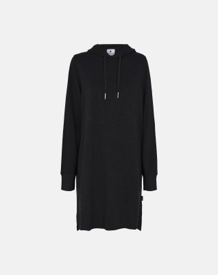 Bambus, Hoodie Kleid, Schwarz -JBS of Denmark Women