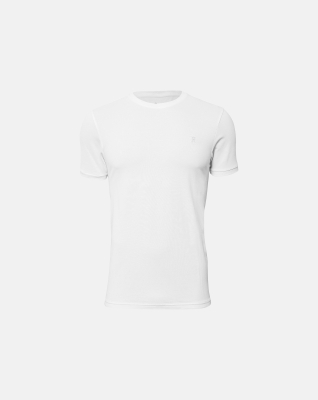 Bambusviskose, Pique T-Shirt, Weiß -JBS of Denmark Men