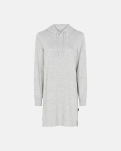 Bambus, Hoodie Kleid, Hellgrau -JBS of Denmark Women
