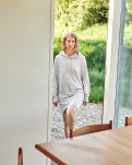 Bambus, Hoodie Kleid, Hellgrau -JBS of Denmark Women