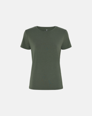 Bambusviskose, T-Shirt, Grün -JBS of Denmark Women