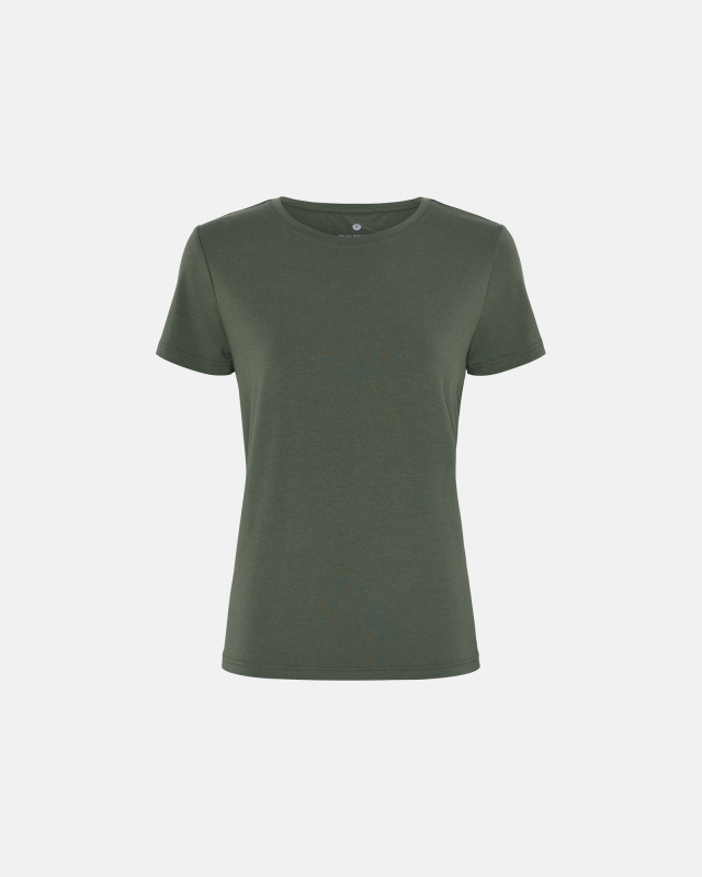 Bambusviskose, T-Shirt, Grün -JBS of Denmark Women
