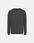 Bambusviskose, Sweatshirt m. logo, Dunkelgrau -JBS of Denmark Men