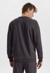 Bambusviskose, Sweatshirt m. logo, Dunkelgrau -JBS of Denmark Men