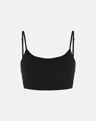 Bambus, BH top, Schwarz