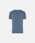 Bambusviskose, T-Shirt Rundhalsausschnitt, Blau -JBS of Denmark Men