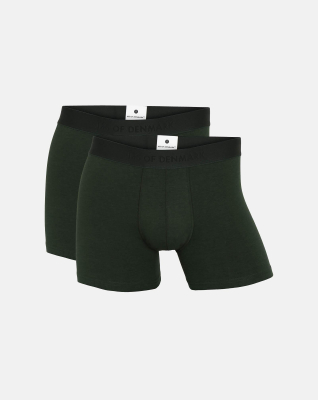 Bambusviskose, Unterhosen, 2-Pack, Grün -JBS of Denmark Men
