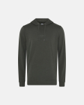 Bambusviskose, Hoodie m. logo, Grün -JBS of Denmark Men