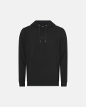 Bambusviskose, Hoodie m. logo, Schwarz -JBS of Denmark Men