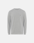 Bambusviskose, Sweatshirt m. logo, Hellgrau -JBS of Denmark Men