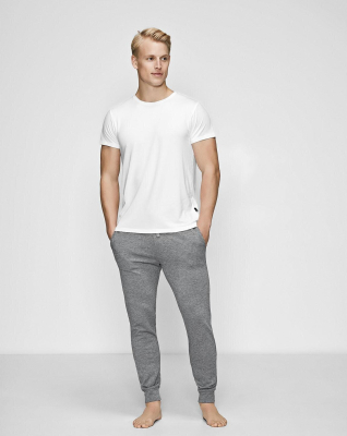 Bambusviskose, T-Shirt Rundhalsausschnitt, Grün -JBS of Denmark Men
