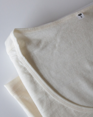 Bio-Wolle, Langarmshirt, Ivory -JBS of Denmark Women