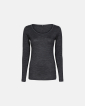 Bio-Wolle, Langarmshirt, Grau - JBS of Denmark Women