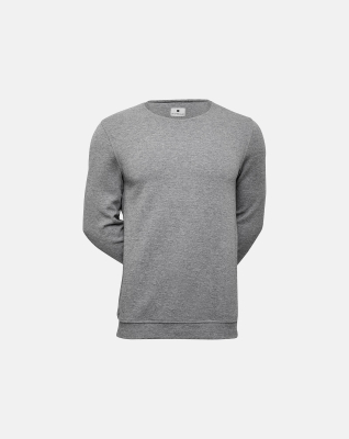 Bambusviskose, Sweatshirt, Grau -JBS of Denmark Men