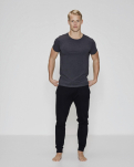 Bambusviskose, T-Shirt Rundhalsausschnitt, Grau -JBS of Denmark Men