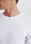 Bambusviskose, Langarm T-Shirt, Weiß -JBS of Denmark Men