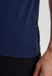 Bambusviskose, T-Shirt Rundhalsausschnitt, Blau -JBS of Denmark Men