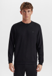 Bambusviskose, Sweatshirt m. logo, Schwarz -JBS of Denmark Men
