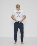 Bambusviskose, Jogginghose, Blau -JBS of Denmark Men