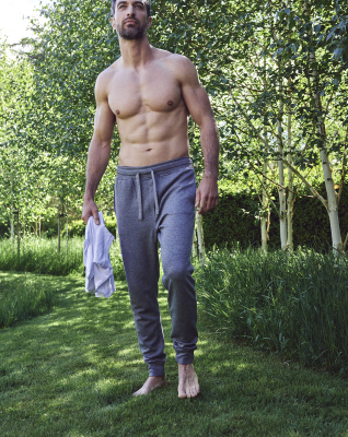 Bambusviskose, Jogginghose, Grau -JBS of Denmark Men