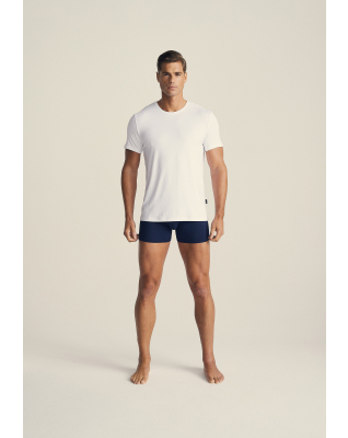 Bambusviskose, T-Shirt V-neck, Weiss -JBS of Denmark Men