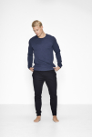 Bambusviskose, Sweatshirt, Dunkelblau -JBS of Denmark Men