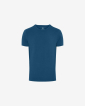 Bambusviskose, T-Shirt O-Ausschnitt, Blau - JBS of Denmark Men