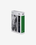 Bambusviskose, Unterhosen, 3-Pack, Schwarz, Grau, Blau -JBS