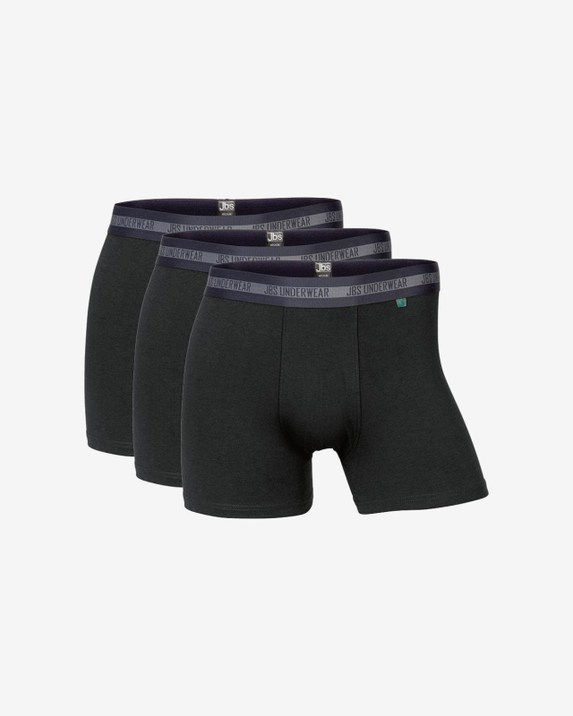 Bambusviskose, Unterhosen, 3-Pack, Schwarz, -JBS