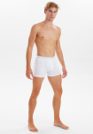 Bambusviskose, Unterhosen, 3-Pack, Weiß -JBS