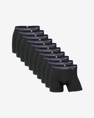 Bambusviskose, Unterhosen, 10-pack, Schwarz -JBS