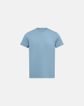 Bambus, T-Shirt mit Rundhalsausschnitt, Blau -Resteröds