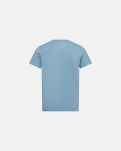 Bambus, T-Shirt mit Rundhalsausschnitt, Blau -Resteröds