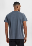 Bambus, T-Shirt mit Rundhalsausschnitt, Grau -Resteröds
