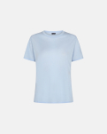 Bio-Wolle, T-shirts "light", Hellblau -Dovre Women