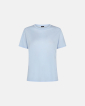 Bio-Wolle, T-shirts "light", Hellblau - Dovre Women