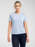 Bio-Wolle, T-shirts "light", Hellblau -Dovre Women