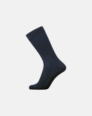 Socken, 3-Pack, Bambusviskose, Marine