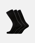 Bambus, Socken, 3-Pack, Schwarz -Dovre