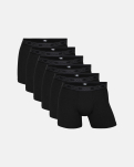 Bambus, Unterhosen, 6-pack, Schwarz -Dovre