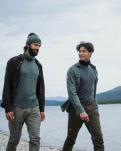 Bio-Wolle, Beanie Mütze, Grün -Dovre