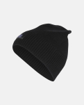 Bio-Wolle, Beanie Mütze, Schwarz -Dovre