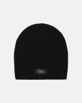 Bio-Wolle, Beanie Mütze, Schwarz -Dovre