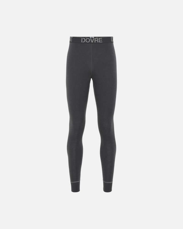 Bio-Wolle, Lange Unterhose, Grau -Dovre
