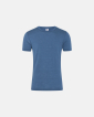 Bio-Wolle, T-Shirt, Hellblau - Dovre